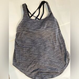 Lululemon tank with built in bra